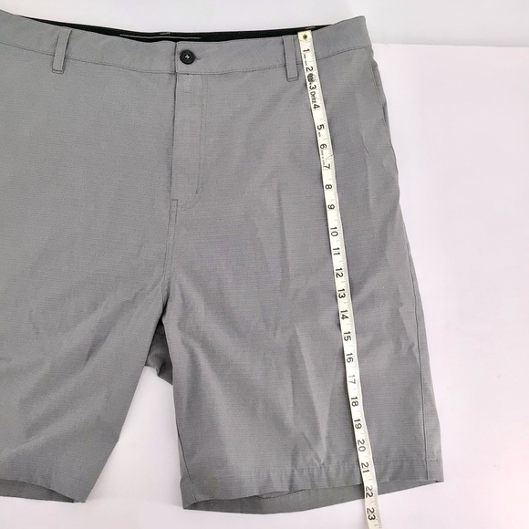 Ocean Current Men's Hybrid Gray Flat Front Shorts Size 40 - Picture 5 of 7